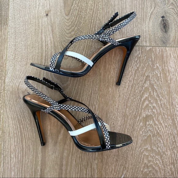 NIB Ted Baker “Theanaa” Snakeskin Strappy Sandals - Picture 4 of 7